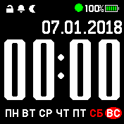 11111 Amazfit BIP watchface