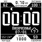 250MOD_final_rus_inverted_BoldWD_2 Amazfit BIP watchface