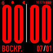 26UA_v4 Amazfit BIP watchface