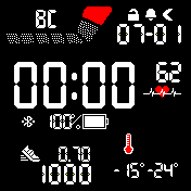 3_face Amazfit BIP watchface