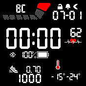 3_face Amazfit BIP watchface