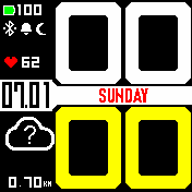 4mod_WY_EN Amazfit BIP watchface