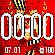 9May_Kutager_mod Amazfit BIP watchface
