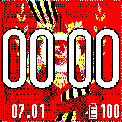 9May_Kutager_mod Amazfit BIP watchface