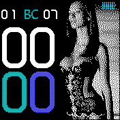 AC_Girl_3 Amazfit BIP watchface