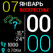 ASM Amazfit BIP watchface