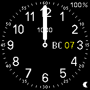 AW_Utility_Yellow_OW Amazfit BIP watchface