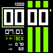Adidasser_Acid Amazfit BIP watchface