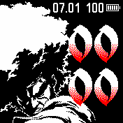 Afro_samurai Amazfit BIP watchface