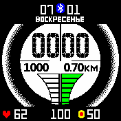 Aim Amazfit BIP watchface