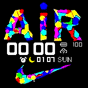 Air Amazfit BIP watchface