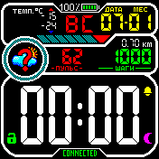 Alex_digit_dark_v3_color Amazfit BIP watchface