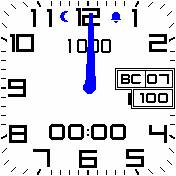 Analog-digit_mod Amazfit BIP watchface