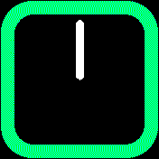Analog Amazfit BIP watchface