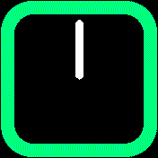Analog Amazfit BIP watchface