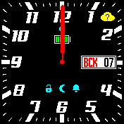 AnalogWR Amazfit BIP watchface