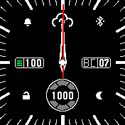 Analog_1 Amazfit BIP watchface
