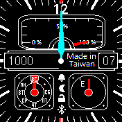 Analog_3 Amazfit BIP watchface
