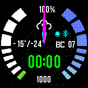 Analog_5 Amazfit BIP watchface