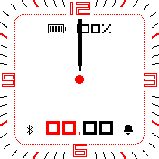 Analog_Digital_24h_White Amazfit BIP watchface