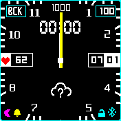 Analog_WF_AS_2 Amazfit BIP watchface