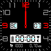 Analog_isp_6_RU Amazfit BIP watchface