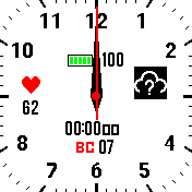 Analog_w_secs Amazfit BIP watchface