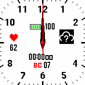 Analog_w_secs Amazfit BIP watchface
