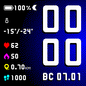 And2Ex_mod_may_6 Amazfit BIP watchface