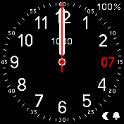 Apple_Utility_Red_FIX_OW Amazfit BIP watchface