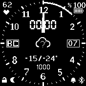 Apple_Watch_by_lektor- Amazfit BIP watchface