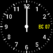 Apple_style_oLovo_Yellow_01 Amazfit BIP watchface