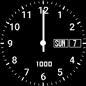 Apple_style_w_o-second Amazfit BIP watchface