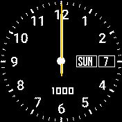 Apple_style_w_second Amazfit BIP watchface