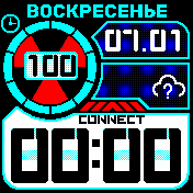 Atomic_v1_1 Amazfit BIP watchface