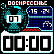 Atomic_v1_2 Amazfit BIP watchface