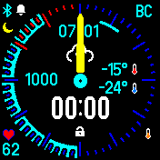 Aviator_Rus Amazfit BIP watchface