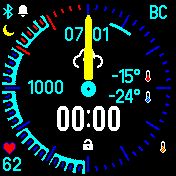Aviator_Rus Amazfit BIP watchface