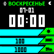 BL Amazfit BIP watchface
