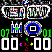 BMW2 Amazfit BIP watchface