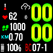 BN Amazfit BIP watchface