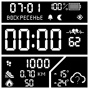 BWD Amazfit BIP watchface
