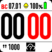 Basico_Miopes_3 Amazfit BIP watchface