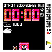 Battlecity2 Amazfit BIP watchface