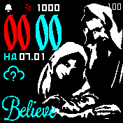 Believe-01 Amazfit BIP watchface