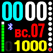 BigBlock_KIA Amazfit BIP watchface