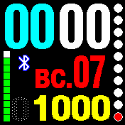 BigBlock_KIA Amazfit BIP watchface