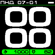 Big_Grival_green Amazfit BIP watchface