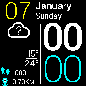 Big_LR_Eng Amazfit BIP watchface