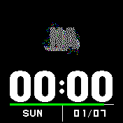Big_Weather Amazfit BIP watchface